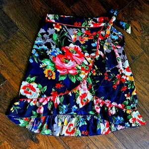 Free People Floral A-Line Skirt - Multicolor